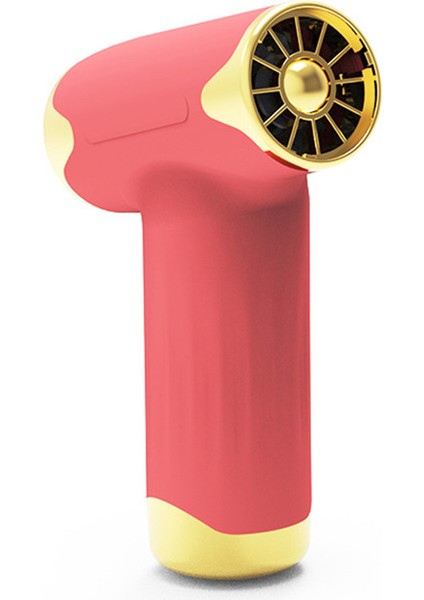 Fırçasız Motor Mini Turbo Jet Fan Güçlü Üfleyici 100000 Rpm Rüzgar Hızı 20 M/s Taşınabilir Açık Turbo Kanal Fanı Kırmızı (Yurt Dışından)