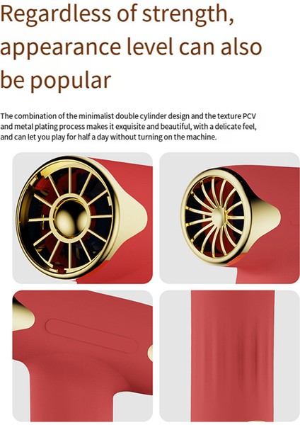 Fırçasız Motor Mini Turbo Jet Fan Güçlü Üfleyici 100000 Rpm Rüzgar Hızı 20 M/s Taşınabilir Açık Turbo Kanal Fanı Kırmızı (Yurt Dışından) modelleri