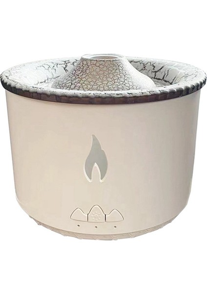 3D Alev Aroma Yayıcı 350 ml Nemlendirici Oturma Odası Ofis Koku Yatıştırıcı Uyku Atomize Ab Tak (Yurt Dışından)