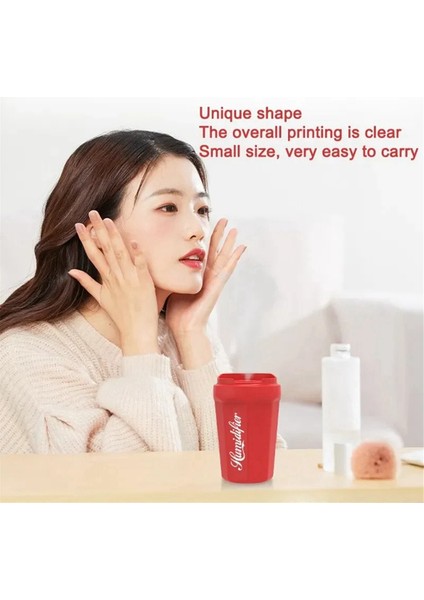 Adet Kola Bardağı Araba Nemlendirici Yatak Odası Ev USB Masaüstü Ağır Sis Mini Küçük Taşınabilir Hava Nemlendirici, Pembe (Yurt Dışından) fiyatları