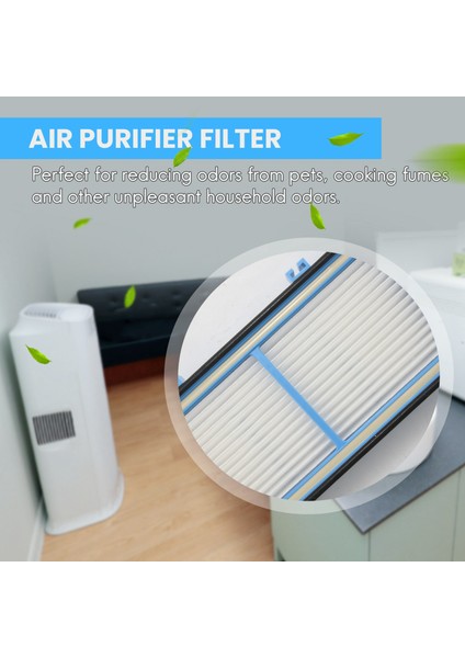Aer1 Hepa Tipi Toplam Hava Filtresi Için 2 Hepa + 4 Karbon Takviye Filtresi, Hava Temizleme Filtresi Aer1 Serisi Için, Yedek HAPF30AT (Yurt Dışından)