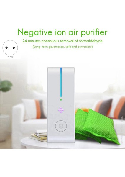Ev Temizleyici Için Hava Temizleme Cihazı Takın Küçük Hava Ionizer Dumanı Çıkarmak Için Taşınabilir Koku Giderici Oda Spreyi Yeşil Ab Tak (Yurt Dışından)