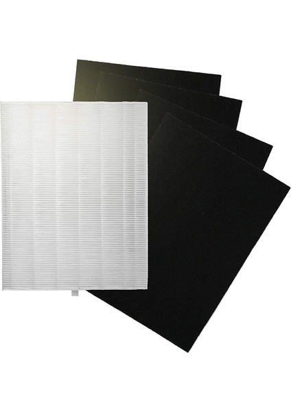 HPA100 Hava Temizleme Cihazı Için Uygun Karbon Ön Filtreli Yedek Hepa Filtre 1 Hepa + 4 Karbon Filtre (Yurt Dışından)