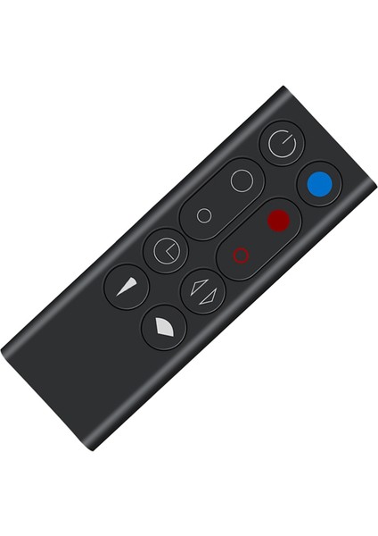AM09 HP00 HP01 Hava Temizleme Cihazı Yapraksız Fan Uzaktan Kumanda Için Uygun Yedek Uzaktan Kumanda Siyah (Yurt Dışından)