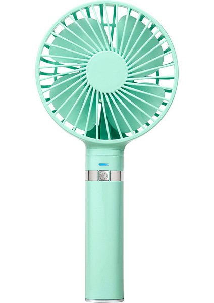 Taşınabilir Katlanır USB Fan LED Işık ile 3 Hız Ayarlanabilir Soğutucu Mini Fan Kullanışlı Küçük Masa Masaüstü USB Soğutma Fanı Yeşil (Yurt Dışından)