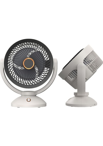 USB Hava Sirkülasyonu Elektrikli Fan Şarj Edilmeyen Masa Masaüstü Taşınabilir Duvara Monte Işık ile 360 Derece Dönme (Yurt Dışından)
