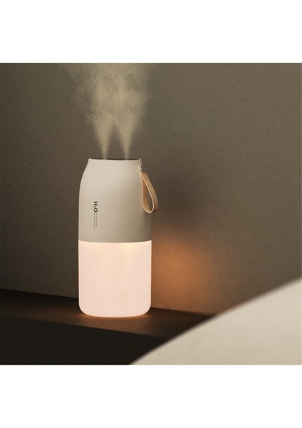 Kablosuz Hava Nemlendirici Difüzör Şarj Edilebilir Çift Nozul Esansiyel Yağı Difüzör Mist Maker Nemlendirici, Beyaz (Yurt Dışından) fırsatları