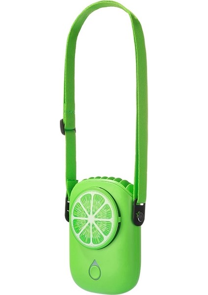 Mini Taşınabilir Bladeless Boyun Fanı USB Şarj Edilebilir Sessiz Soğutma Fanları 3 Hız Ayarlanabilir Fan Dış Hava Soğutucu Yeşil (Yurt Dışından)