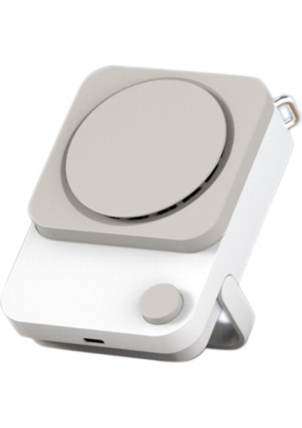 El Kişisel Mini Fan Asılı Boyun Fanı USB Şarj Edilebilir Taşınabilir Masaüstü Fan Soğutucu Askı Ayarlanabilir 3 Hız (Yurt Dışından)
