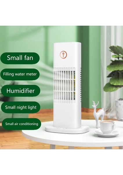 Taşınabilir Klima Hava Soğutucu Nemlendirici Taşınabilir Tasarım 300 ml Kapasiteli Masaüstü Fan Ev Ofis Için Beyaz (Yurt Dışından) fiyatları
