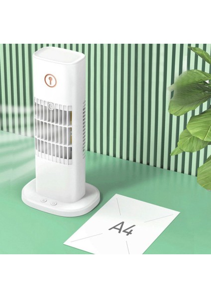 Taşınabilir Klima Hava Soğutucu Nemlendirici Taşınabilir Tasarım 300 ml Kapasiteli Masaüstü Fan Ev Ofis Için Beyaz (Yurt Dışından) modelleri