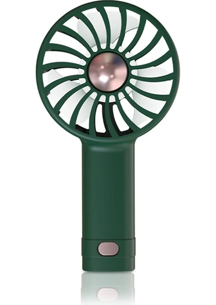 El Mini Fan Serin Aromaterapi Küçük Fan Dahili Aromaterapi USB Şarj Sessiz Küçük Fan Rüzgar Enerjisi Küçük Fan A (Yurt Dışından)