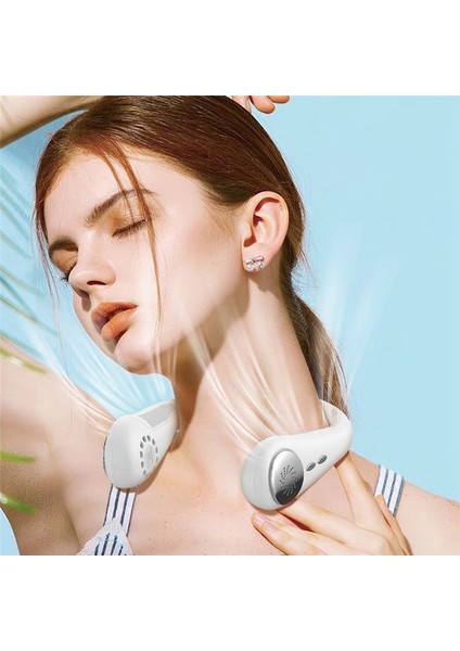 Taşınabilir Fan 3-Speed Mini Elektrikli Soğutucu Yaz Hava Soğutma Fanı USB Şarj Ultra Sessiz Açık Spor Malzemeleri (Yurt Dışından)