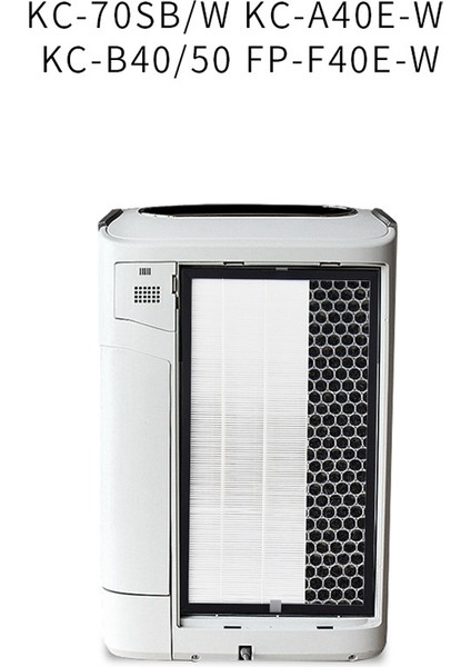 Sharp -A40E -840E -C70E -C70U Hava Temizleme Cihazı Parçaları Için Hepa Filtre FZ-A40HFE ve Aktif Karbon Filtre FZ-A40DFE (Yurt Dışından)