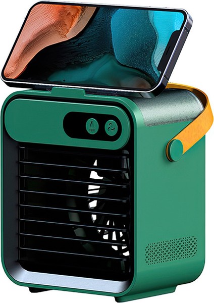 Taşınabilir Klima Fanı Mini Klima Arıtma Nemlendirici Masaüstü USB Hava Soğutma Fanı Hava Soğutucu (Beyaz) (Yurt Dışından) modelleri