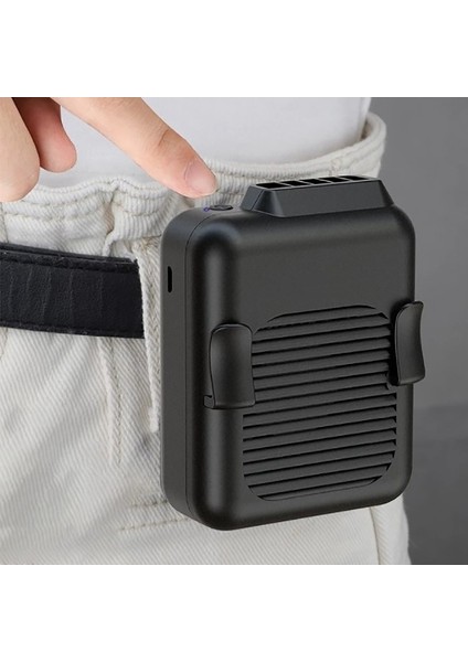 Bel Asılı Fan, USB Şarj Mini Fan Taşınabilir Asılı Boyun Mobil Bel Asılı 4000MAH Küçük Fan (Yurt Dışından) modelleri