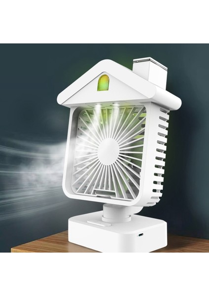 Şarj Su Soğutmalı Klima Fanı USB Ev Masaüstü Soğutma Çift Nemlendirici Ofis Soğutma Fanı Yeşil (Yurt Dışından) fiyatları