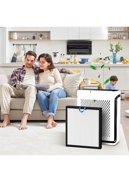 Vital 100S Hava Temizleme Cihazı Için Hepa Filtre, Yüksek Verimli Aktif Karbon Ön Filtre, Vital 100S-RF, 2'li Paket (Yurt Dışından) modelleri