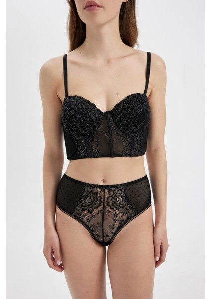 Fall in Love Dantel Brazilian Slip Külot B0187AX23WN fırsatları