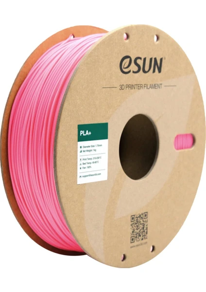 Esun Pembe Pla+ Filament 1.75MM 1 kg