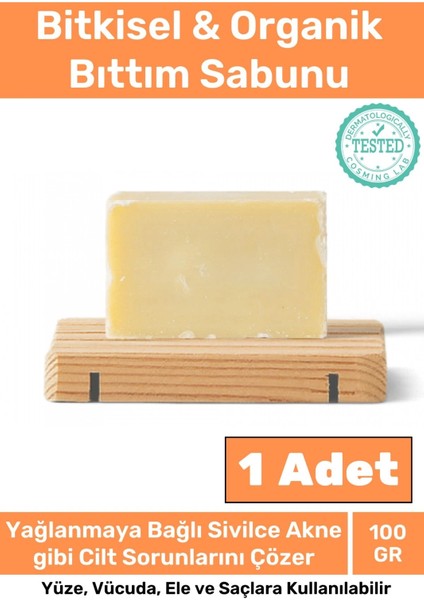 Özel Üretim Doğal Bitkisel Organik Güzel Kokulu Saç Için Bıttım Sabunu 100 Gr