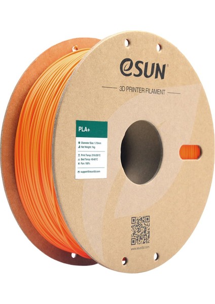 Turuncu Pla+ Filament 1.75MM 1 kg