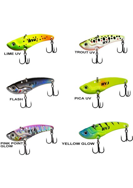 Ryuji Mirror Vib 9gr / 4.5cm Jig Yem