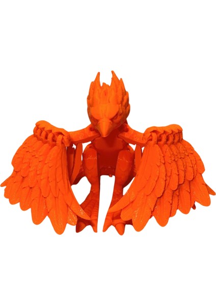 3D Hareketli Anka Kuşu Figürlü Oyuncak - Turuncu modelleri