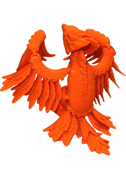 3D Hareketli Anka Kuşu Figürlü Oyuncak - Turuncu fırsatları