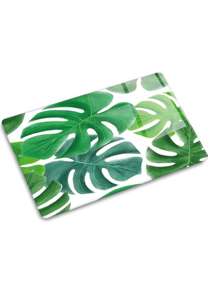 Tropik Yapraklar | Cam Kesme Tahtası - Cam Kesme Tablası | 20cm x 30cm indirimleri