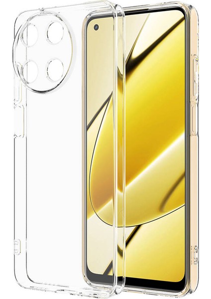 Realme 11 4g Şeffaf Kılıf Yumuşak Ince Tasarımlı Kapak (Süper)
