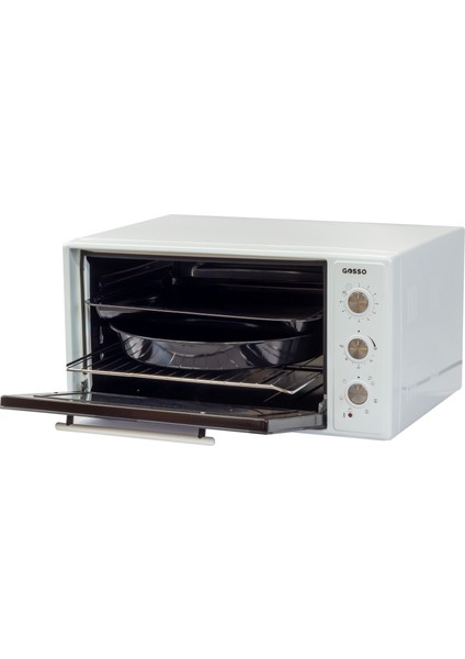 5030 Hamarat 50 Litre Mini Fırın- Beyaz