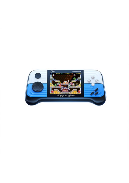 G9 Retro 3.0 Inç Tv Bağlanan 2.joystickli Oyun Konsolu Mavi (666 Klasik Oyunlar)