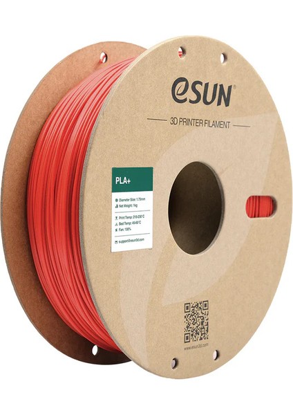 Esun Kırmızı Pla+ Filament 1.75MM 1 kg