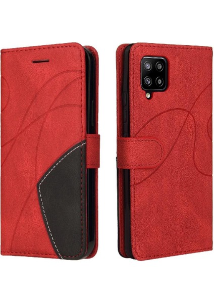 Kart Yuvası Standı ile Samsung Galaxy Case 5g Için Kılıf Pu Deri Flip Folio (Yurt Dışından)