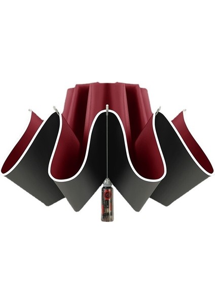 Dlloer Erkek Tam Otomatik Araba Ters Şemsiye Katlanır Şemsiye (Yurt Dışından)