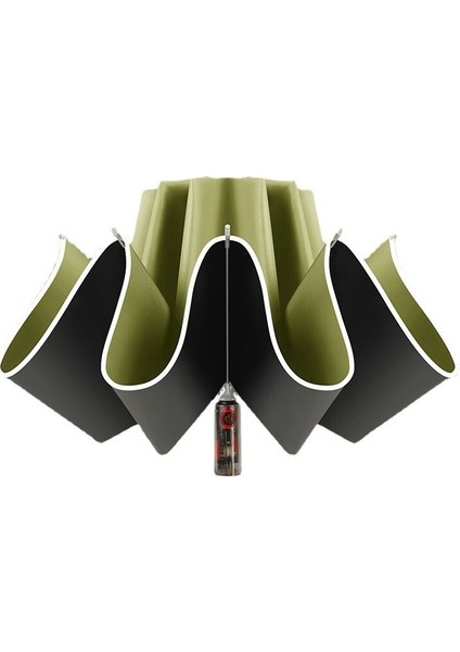 Dlloer Erkek Tam Otomatik Araba Ters Şemsiye Katlanır Şemsiye (Yurt Dışından)