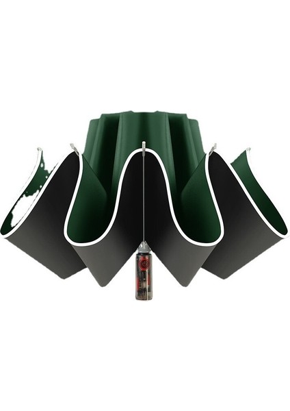 Dlloer Erkek Tam Otomatik Araba Ters Şemsiye Katlanır Şemsiye (Yurt Dışından)