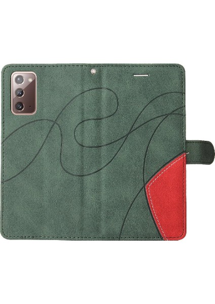 Samsung Galaxy Not 20 Için Kılıf Kickstand Koruyucu Pu Deri Flip Folio (Yurt Dışından) indirimleri
