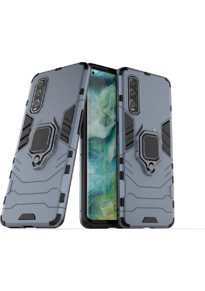 Oppo Bulmak Için Kılıf X2 Darbeye Kapak Kickstand 360 &deg; Dönen Halka Damla (Yurt Dışından)