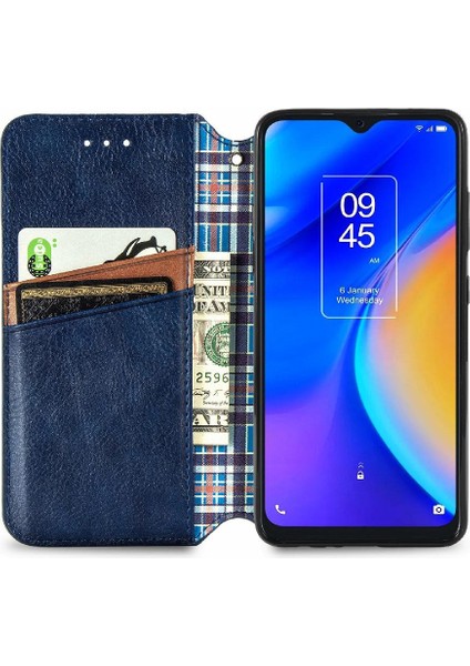 Tcl 20SE Cüzdan Fonksiyonu Için Kılıf Moda Tasarımı Zarif Iş Çevirme (Yurt Dışından) indirimleri