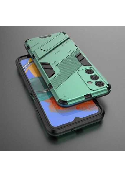 Samsung Galaxy M14 Sağlam Askeri Koruyucu Kapak Kickstand Için Kılıf (Yurt Dışından)