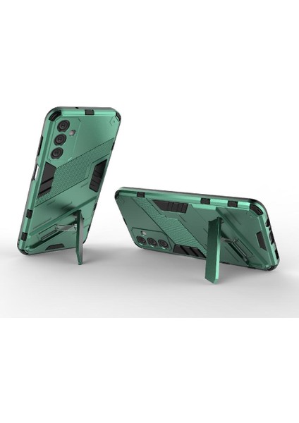 Samsung Galaxy M14 Sağlam Askeri Koruyucu Kapak Kickstand Için Kılıf (Yurt Dışından)