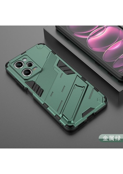Xiaomi Poco X5 Pro 5g Kickstand Koruyucu Kapak Sağlam Askeri (Yurt Dışından)