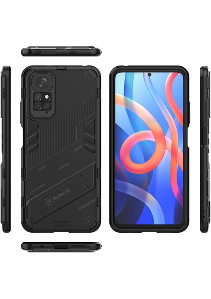 Xiaomi Redmi Için Not 11 4g Koruyucu Kapak Kickstand Sağlam Askeri (Yurt Dışından)