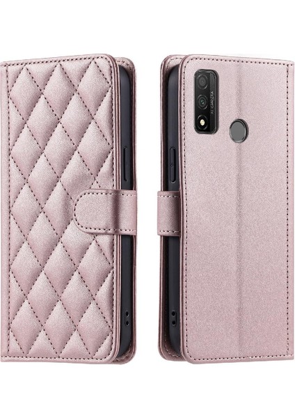 Telefon Kılıfı Için Huawei P Akıllı 2020 Kart Yuvaları Tutucu Manyetik Flip Folio (Yurt Dışından)