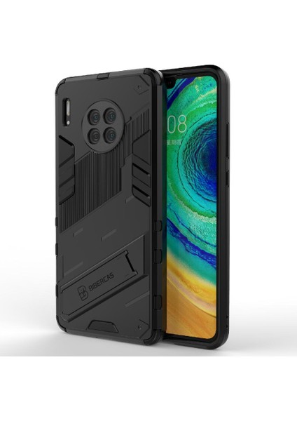 Huawei Mate 30 Için Kılıf Koruyucu Kapak Kickstand Sağlam Askeri (Yurt Dışından)