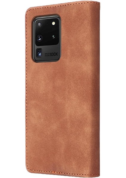 Samsung Galaxy S20 Için Flip Case Ultra Kapak Çevirin Cüzdan Basit Iş (Yurt Dışından)