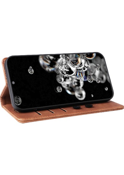 Samsung Galaxy S20 Için Flip Case Ultra Kapak Çevirin Cüzdan Basit Iş (Yurt Dışından)