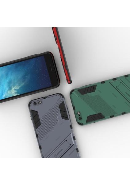Iphone 6 Için Kılıf Artı Koruyucu Kapak Sağlam Askeri Kickstand (Yurt Dışından)